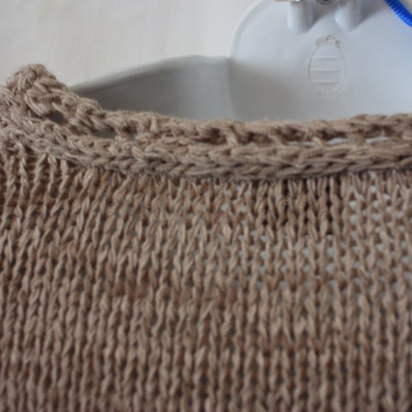 Olsen - Tan Sweater, Size S - Picture 4 of 7